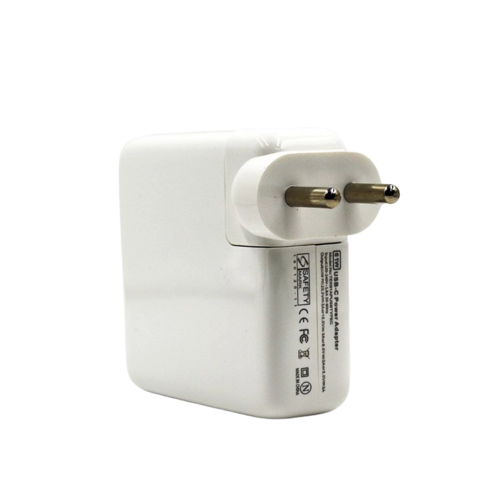 Teksus Laptop Adapter Compatible For Apple 61w | 20.3v/3a | Type-C view 2